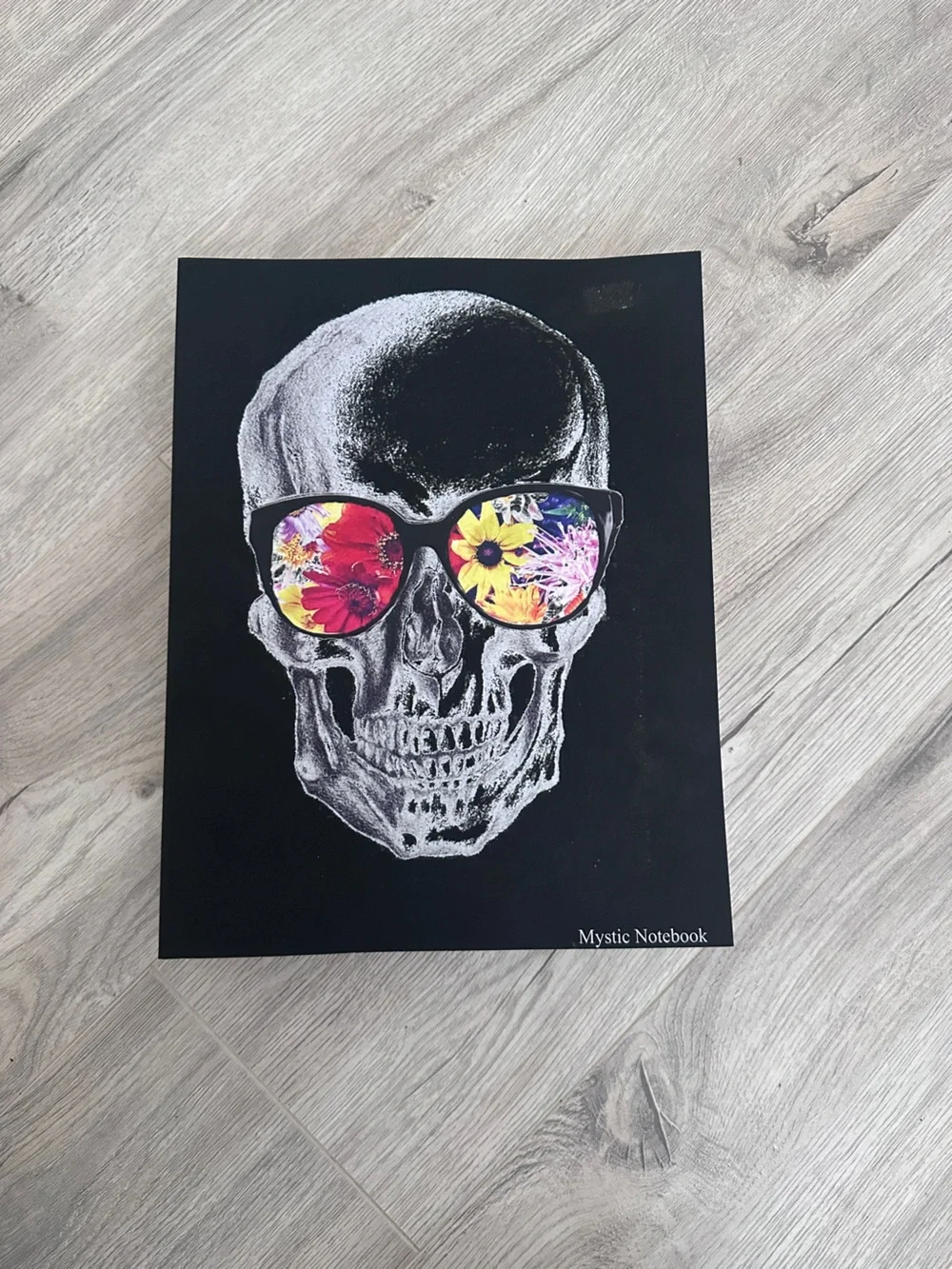 Skull & Gothic Design Hardcover Notebooks Set of 7